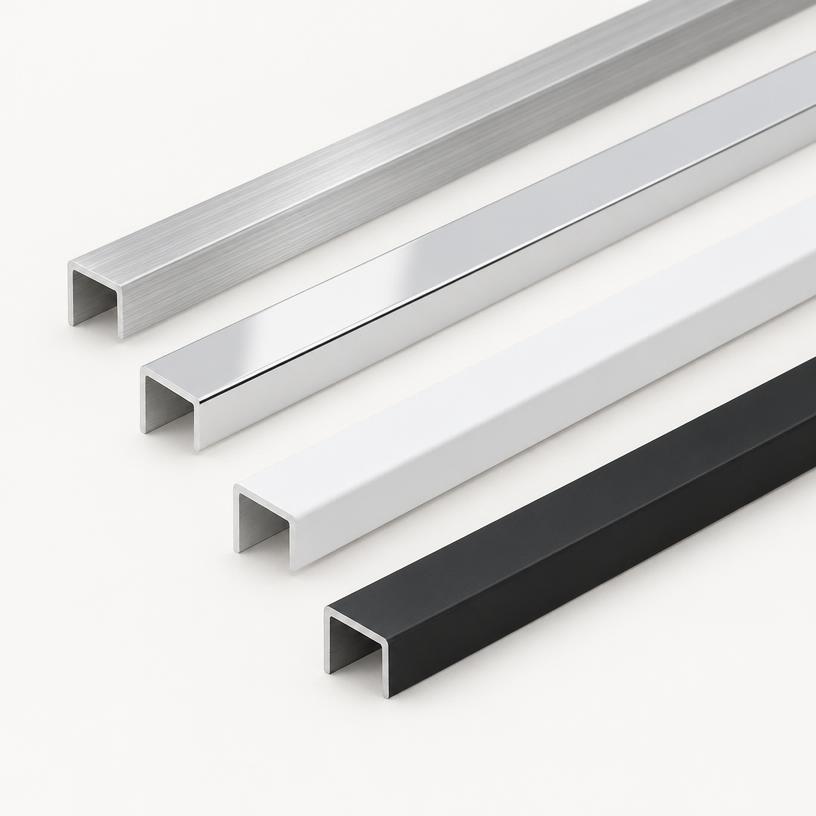 Hoekstrip PVC wit 10 mm x 270 cm